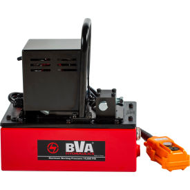 Shinn Fu America-Bva Hydraulics PU20DMP01B BVA Hydraulic Electric Pump, 1 HP Universal, 1 Gallon, 2 Way/2 Position Dump Valve image.