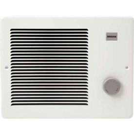 Broan-Nutone, Llc 174 Broan Wall Heater W/ Adjustable Thermostat, 1500 Watt, 240V image.