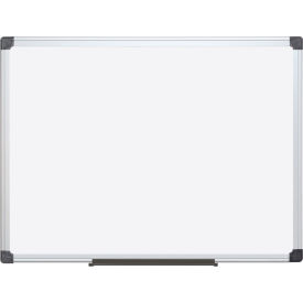 MasterVision Super Value Porcelain Dry Erase White Board 48" x 36" 