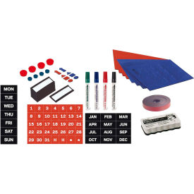 Bi-Silque Visual Communication Products  KT1416 MasterVision Dry-Erase Board Magnetic Accessory Kit image.