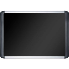 MasterVision MVI Soft-Touch Foam Bulletin Board 48" X 72" Black 