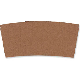United Stationers Supply BWK1020SLEEVE Boardwalk® Cup Sleeves, Fits 10 - 20 oz Hot Cups, Kraft, 1,200/case image.