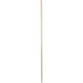 Proline Brush BWK 122 Boardwalk® Threaded End Broom Handle, Lacquered Wood, 0.94" x 60", Natural image.
