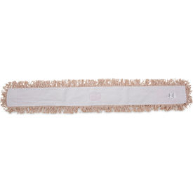 United Stationers Supply UNS1360 Boardwalk® Industrial Dust Mop Head, Hygrade Cotton, 60" x 5", White image.
