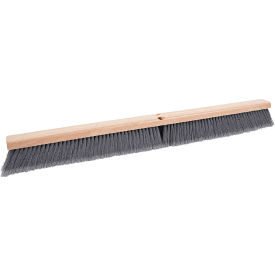 United Stationers Supply BWK20436 Boardwalk® Floor Brush Head, 3" Gray Flagged Polypropylene Bristles, 36" Brush image.
