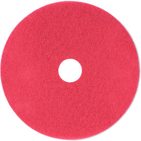 Premiere Pads PAD 4021 RED Boardwalk® Buffing Floor Pads, 21" Diameter, Red, 5/case image.