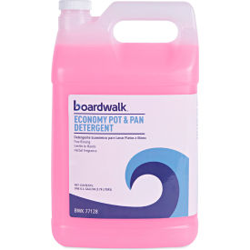 Boardwalk Industrial Strength Pot and Pan Detergent, Gallon Bottle, 4/Case