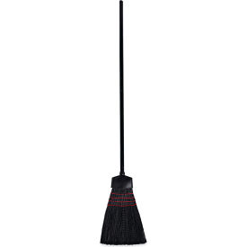 Unisan UNS 916P Boardwalk® Maid Broom, Plastic Bristles, 54" Overall Length, Dozen image.