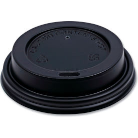 United Stationers Supply BWKHOTBL8 Boardwalk® Hot Cup Lids, Fits 8 oz Hot Cups, Black, 1,000/case image.