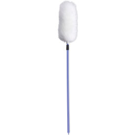 United Stationers Supply UNSL3850 Boardwalk® Lambswool Duster Handle, Plastic Extends 35" - 48", Assorted Colors image.