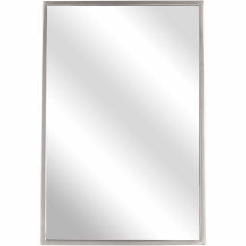 BRADLEY CORP. 780-024360 Bradley Angle Frame Mirror 24" x 36" - 780-024360 image.