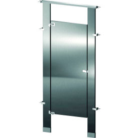 BRADLEY CORP BW13660-SS Bradley Stainless Steel 36" Wide Complete Between Wall Compartment, Satin Brushed - BW13660-SS image.