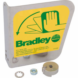 BRADLEY . S30-071 Bradley® S30-071 Eyewash Handle Prepack, Stainless Steel, 1/2" image.
