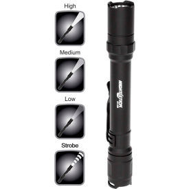 Bayco Products MT-220 NightStick® MT-220 Mini Tactical PRO LED Flashlight - 200/90/45 Lumens, 2 AA Batteries image.