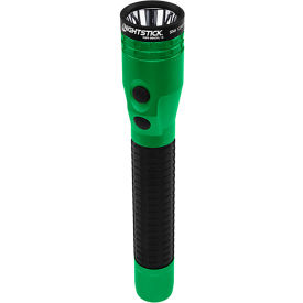 Bayco Products NSR-9940XL-G Nightstick Metal Dual-Light™ Rechargeable Flashlight W/Magnet, 650 Lumens, Green image.