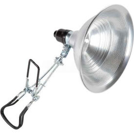 Bayco Products SL-301 Bayco® Utility Reflector Light With Super Clamp Sl-301, Silver image.