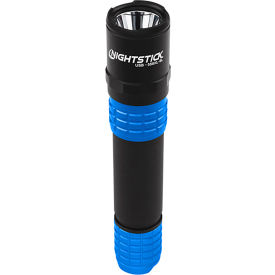 Bayco Products USB-558XL-BL Nightstick Usb Rechargeable Tactical Flashlight W/ Holster, 900 Lumens, Blue image.