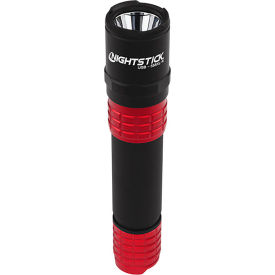 Bayco Products USB-558XL-R Nightstick Usb Rechargeable Tactical Flashlight W/ Holster, 900 Lumens, Red image.