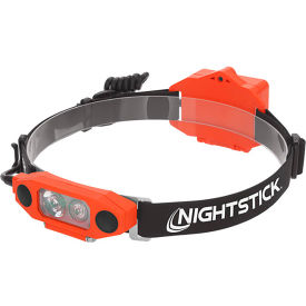 Bayco Products XPP-5462RX Nightstick Dicata® Intrinsically Safe Low-Profile Dual-Light™ Headlamp, Red image.