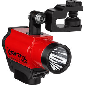Bayco Products XPP-5466R Nightstick Fortem® Helmet-Mounted Dual-Light™ Flashlight, 250 Lumens, Red image.