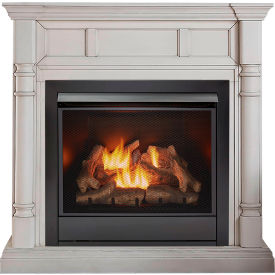 Liquid Propane Vent Free Fireplace System, 32000 BTU, Antique White view 2