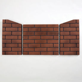 Ceramic Fiber Fireplace Brick Liner For 450 Series Fireplace Insert, Sandstone view 2