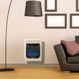ProCom Heating Propane Gas Vent Free Blue Flame Gas Space Heater, 10000 BTU, T-Stat Control ProCom Heating Propane Gas Vent Free Blue Flame Gas Space Heater, 10000 BTU, T-Stat Control