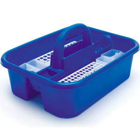 Phlebotomy Tote w/Bin Cups & Tube Racks, Blue view 2