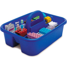 Phlebotomy Tote with Bin Cups, Tube Racks, ML2500, Blue view 2