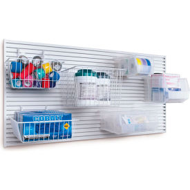 LabWall Panel Bundle Plus Bins and Baskets, 4'W x 2'H view 2