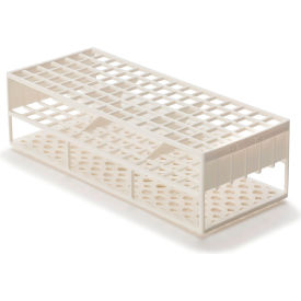 Marketlab Acetal Resin Tube Rack for 13mm Tubes White Pack of 2 