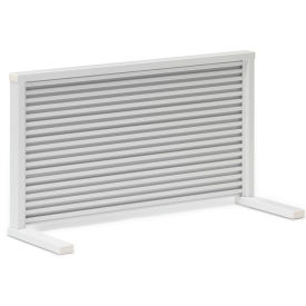 Single-Sided Benchtop LabWall Panels, White view 2