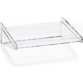 LabWall 8" Shelf, 8-3/8"W x 7-13/16"D x 2-13/16"H, Clear view 2