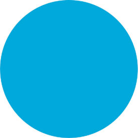 Marketlab Dot Labels 1/2" Dia. Blue 1000/Pack 