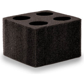 Foam Tube Racks For 30mm Tubes, Black, Pack of 5 view 2