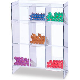 Blood Collection Acrylic Tube Rack, Clear view 2