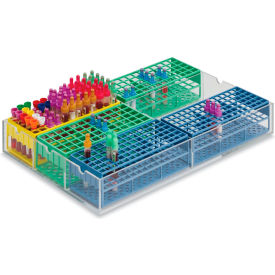 Tube Rack Holder, 6 Place, Clear view 2