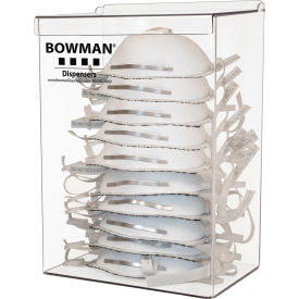 MARKETLAB INC BK004-0111 Bowman® Large Bulk Dispenser, 9"W x 5-15/16"D x 12-1/2"H, Transparent image.