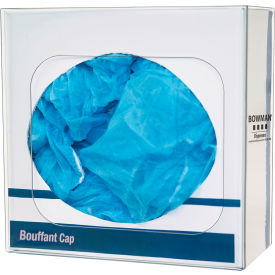 MARKETLAB INC BP-007 Bowman® Single Protective Wear Dispenser, 11-3/8"W x 5-1/4"D x 11-1/4"H, Transparent image.