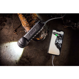 GX40R Waterproof USB-C Rechargeable Flashlight, Black view 2