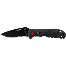Coast Products RX300 Coast RX300 3" 7CR17 Stainless Steel Blade Max Lock Folding Knife W/ Nylon Handle image.