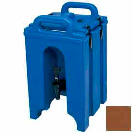 Cambro Manufacturing 100LCD131 Cambro 100LCD131 - Camtainer Beverage Carrier, 10-3/8x11-3/4x17-1/4, 1-1/2 Gal., Insulated, Brown image.
