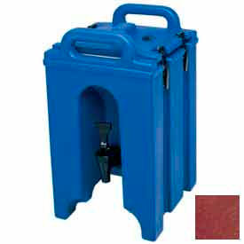 Cambro Manufacturing 100LCD402 Cambro 100LCD402 - Camtainer Beverage Carrier, 1-1/2 Gallon / Insulated / Brick Red image.