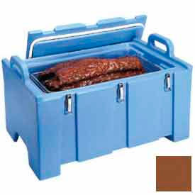 Cambro Manufacturing 100MPC131 Cambro 100MPC131 - Food Pan Carrier for 12" x 20" Pans, 18 x 26-3/4 x 15, Cap. 40 Qts., Dark Brown image.