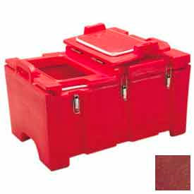 Cambro Manufacturing 100MPCHL402 Cambro 100MPCHL402 - Food Pan Carrier for 12" x 20" Food Pans, 18 x 26-3/4x15-1/2, 40 Qt., Red image.