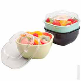 Cambro Manufacturing 10CWL135 Cambro 10CWL135 - Lid, For 10 Bowl, Clear image.