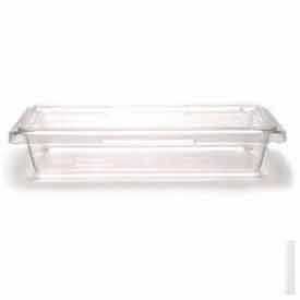 Cambro Manufacturing 12183CW135 Cambro® Camwear® Food Storage Container, 18"L x 12"W x 3-1/2"H, Clear image.