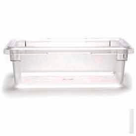 Cambro Manufacturing 12186CW135 Cambro® Camwear® Food Storage Container, 18"L x 12"W x 6"H, Clear image.