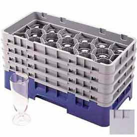 Cambro Manufacturing 17HE1151 Cambro 17HE1151 - Full Drop Extender, Half Size, 17-Comp, 19-3/4x10x2, Adds 1-5/8" To Height, Gray image.