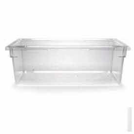 Cambro Manufacturing 18269CW135 Cambro® Camwear® Food Storage Container, 26"L x 18"W x 9"H, Clear image.